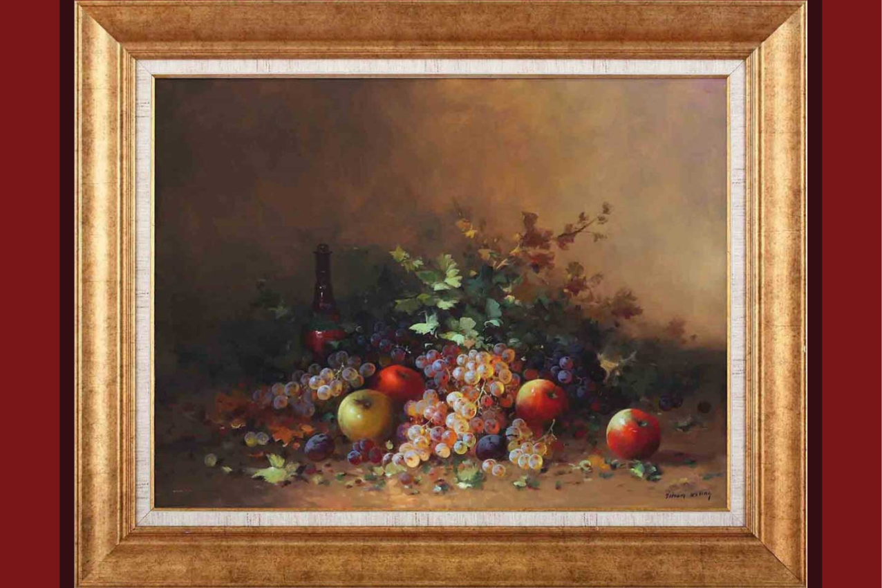 Original placemats fruit arrangement art design - TenStickers