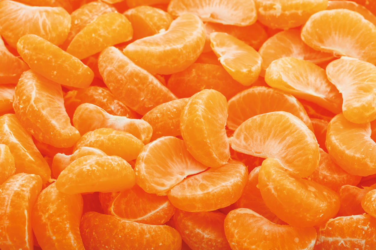 Citrus fruit composition home placemats - TenStickers