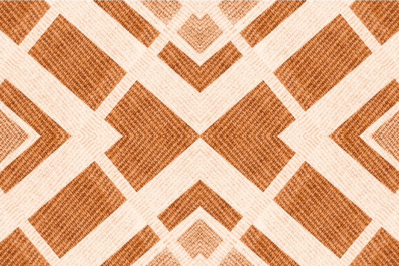 Textured placemats with geometric pattern design - TenStickers