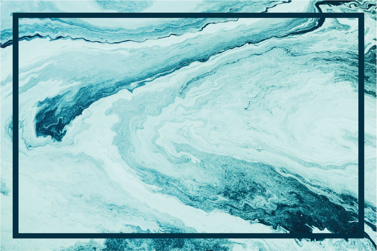 Textured placemats ocean wave design - TenStickers