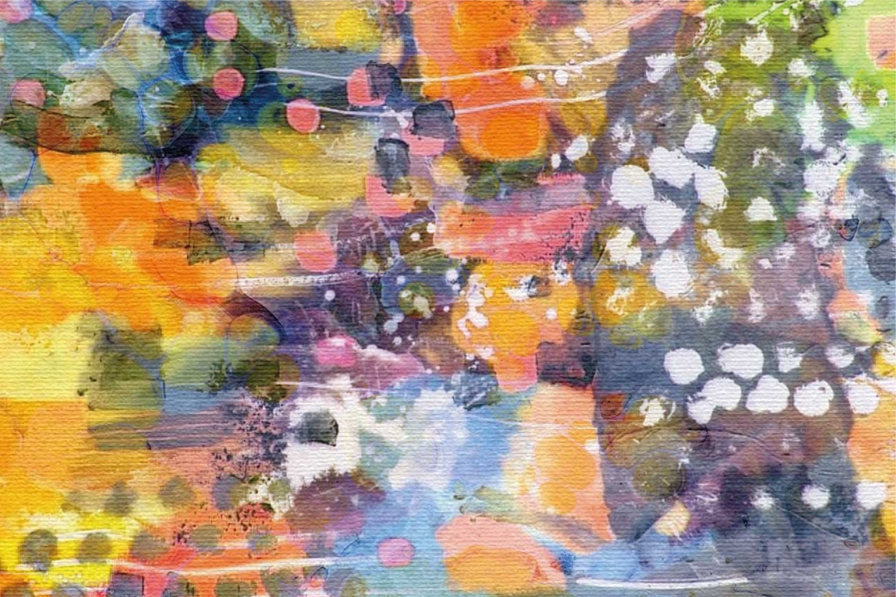 Textured placemats in lively color burst - TenStickers