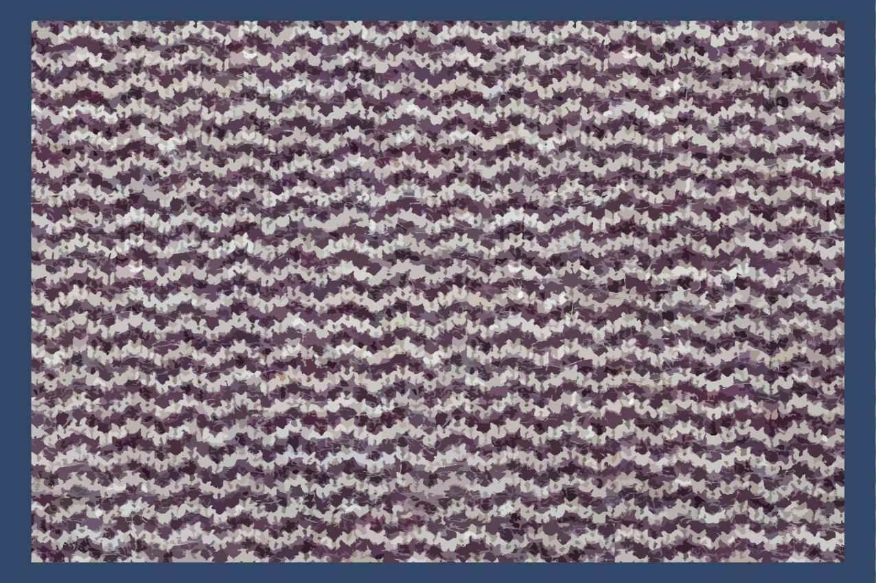 Textured placemats in a purple surface design - TenStickers