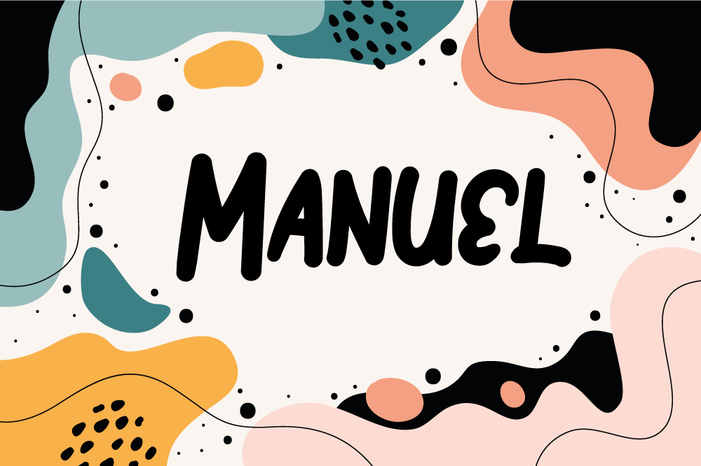 Children placemats vibrant abstract designs - TenStickers