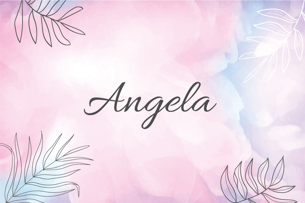 Personalised placemats elegant floral design - TenStickers