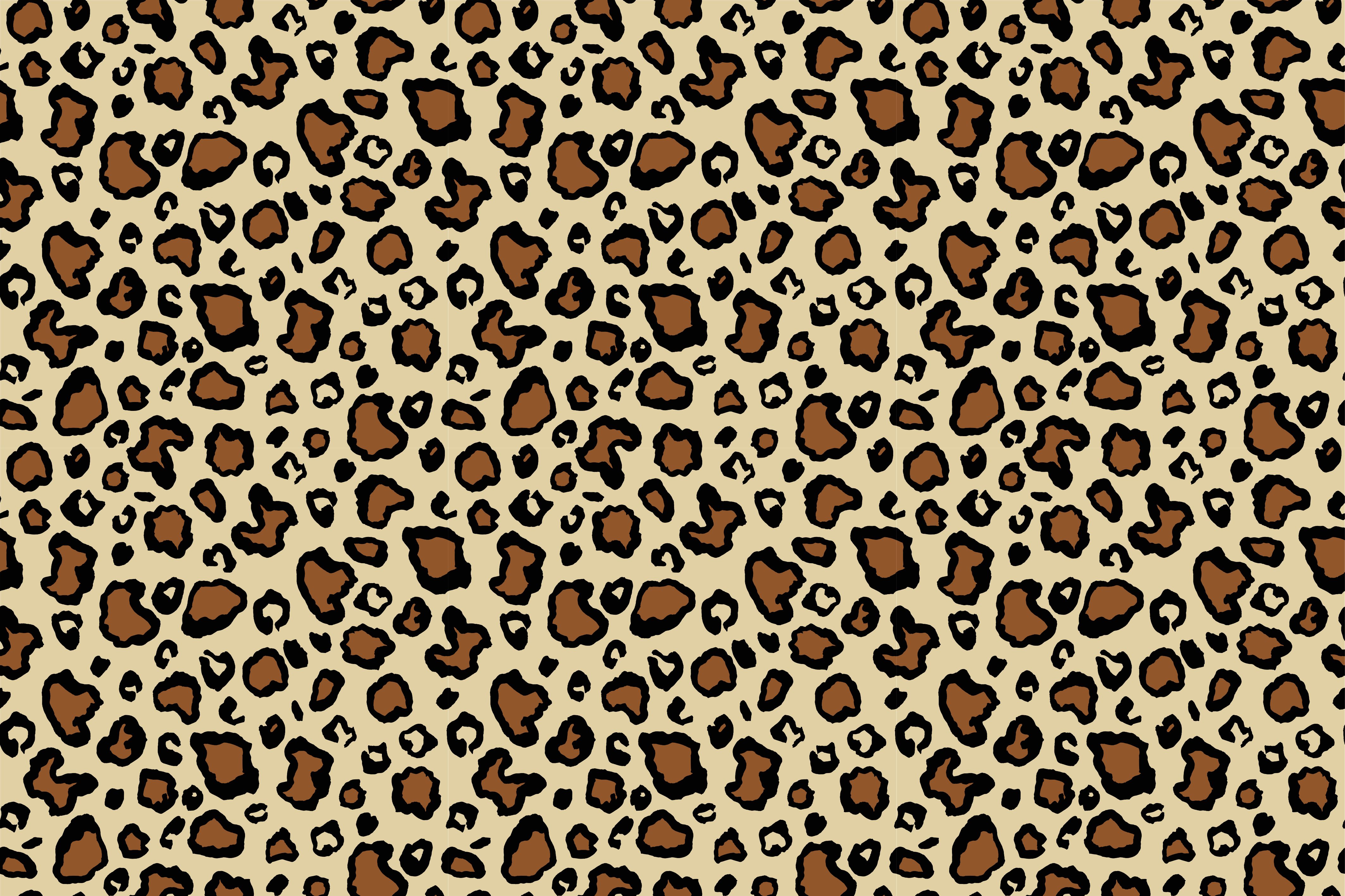 Textured placemats in leopard print design - TenStickers