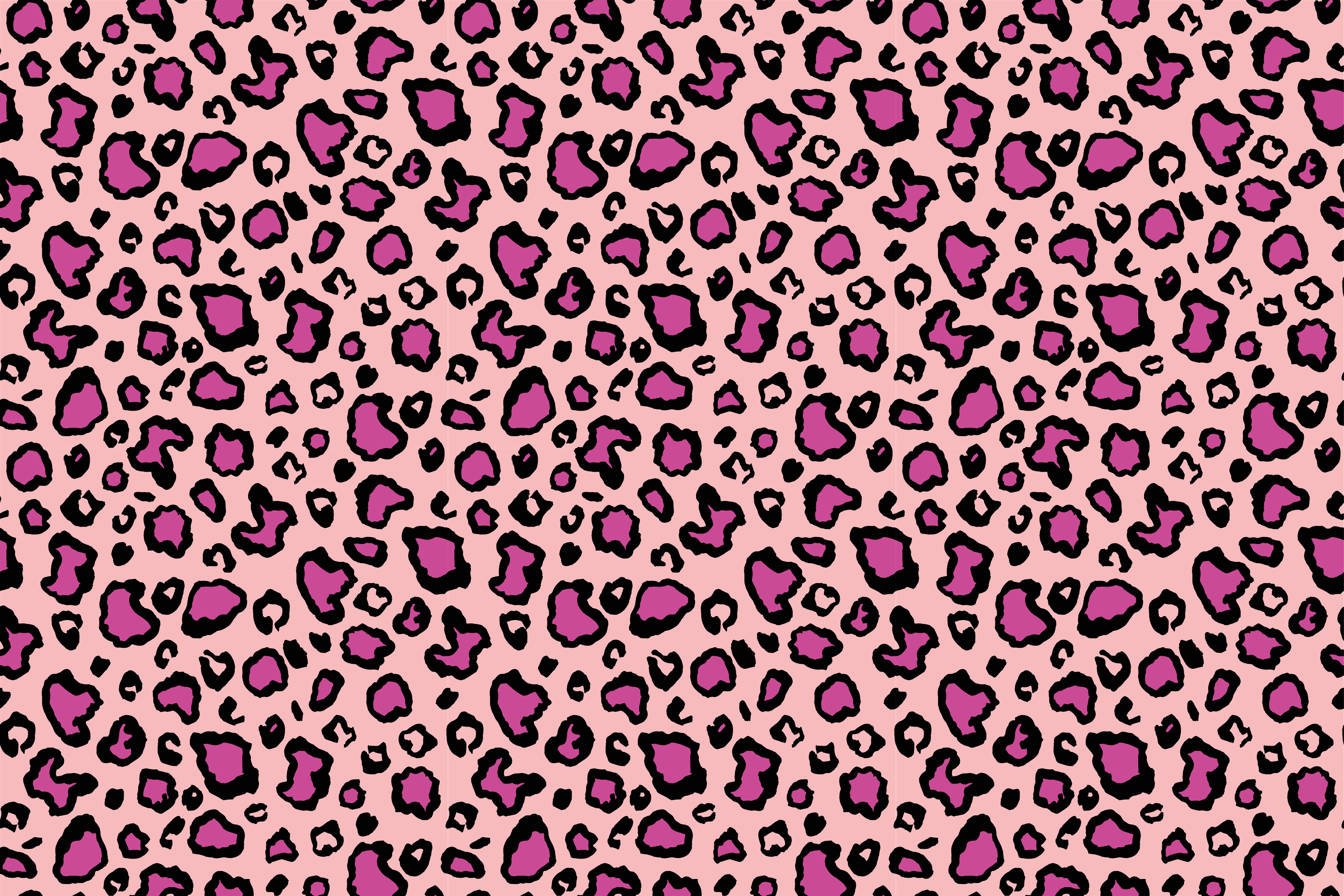 Original placemats pink leopard print - TenStickers