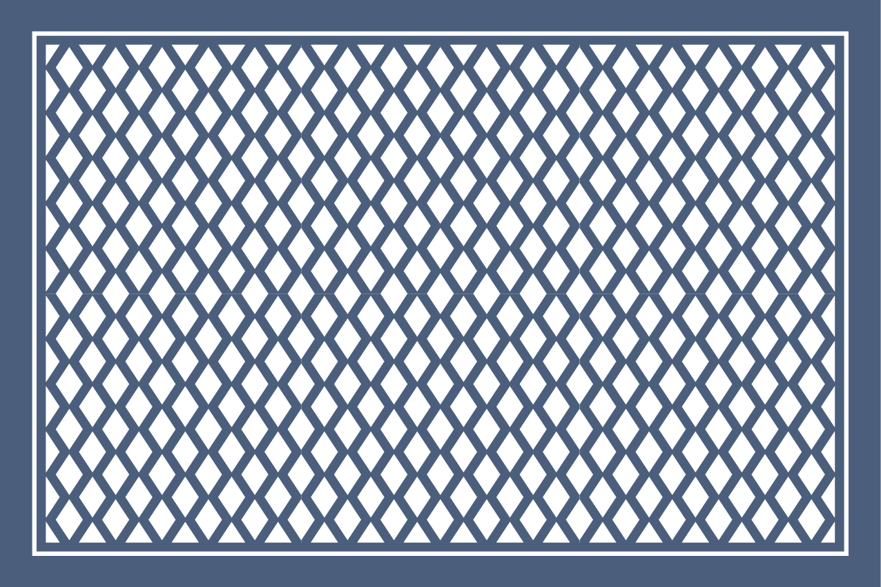Textured placemats in geometric design - TenStickers