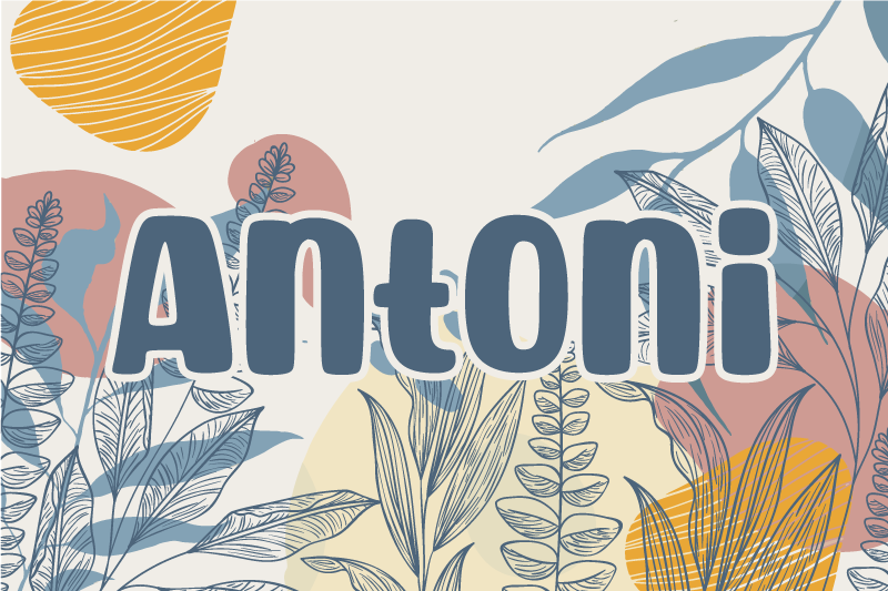 Original placemats with stylish name design - TenStickers