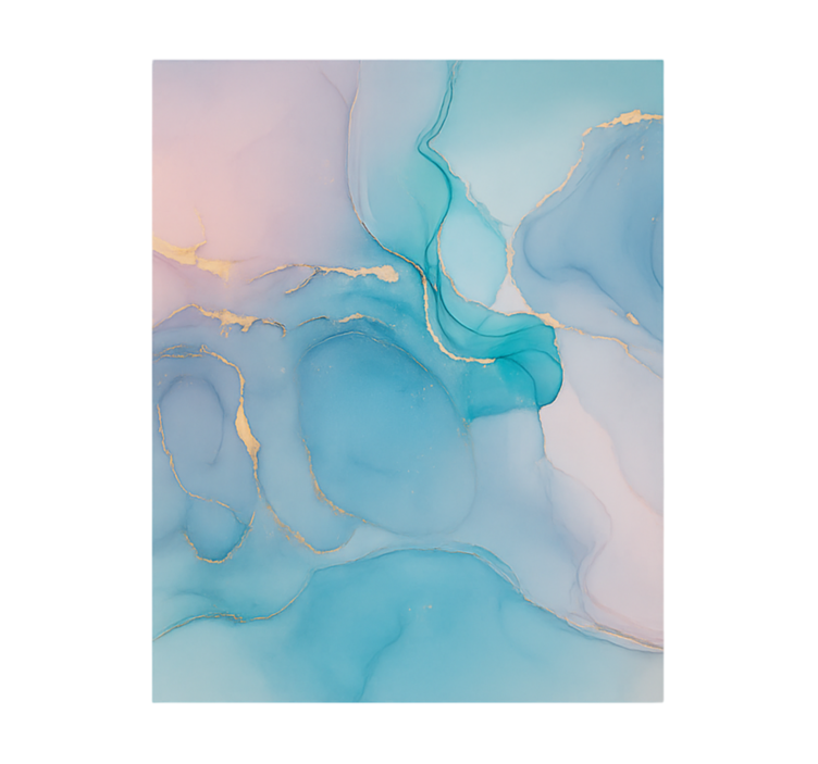 Calm water effect wall mural teen bedroom - TenStickers