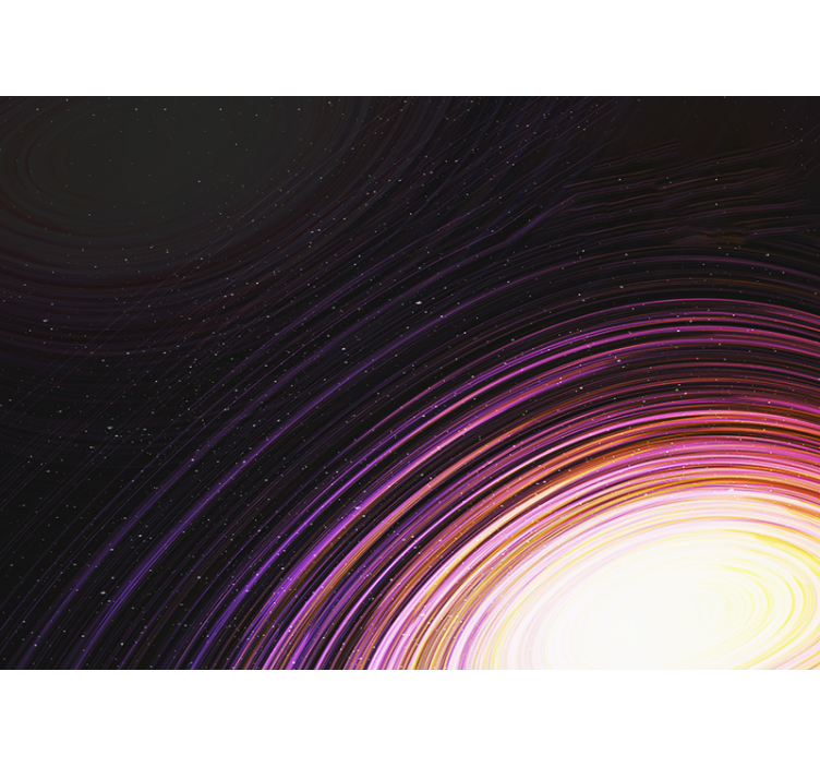 Galactic Swirl Pattern space wall mural - TenStickers