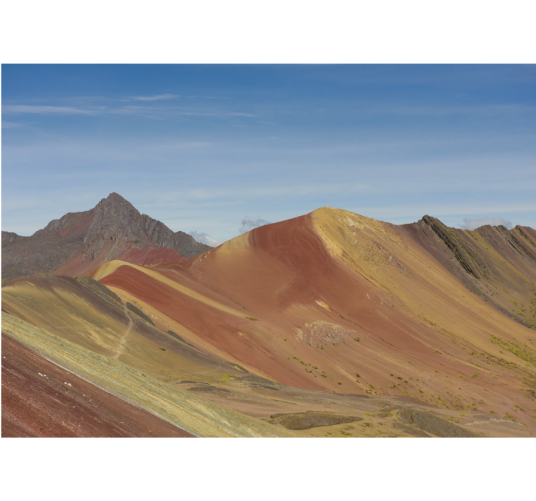 Wall mural mountain andean peaks majesty - TenStickers