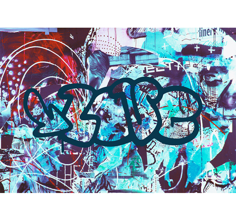 Colorful Urban Street Art graffiti wall mural - TenStickers
