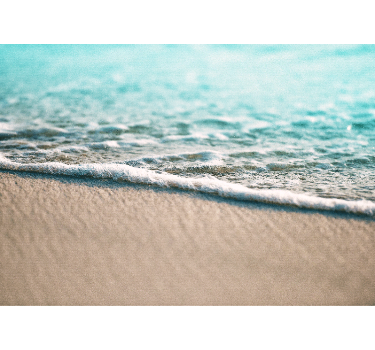 Under the sea wall mural gentle water waves - TenStickers