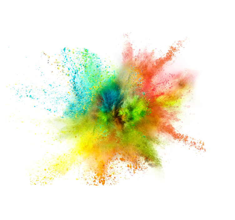 Explosion splash Abstract Wall Murals - TenStickers