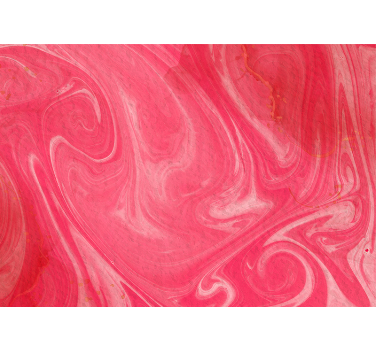 Abstract wall mural swirling pink designs - TenStickers