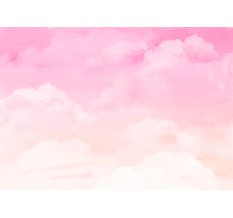 Texture wall mural soft cloud designs - TenStickers