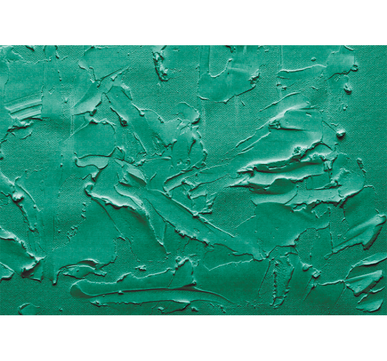 Texture wall mural textured emerald surface - TenStickers