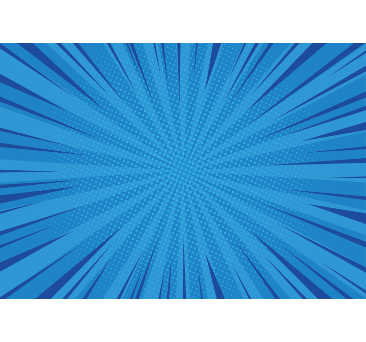 Graffiti wall mural dynamic blue explosion - TenStickers