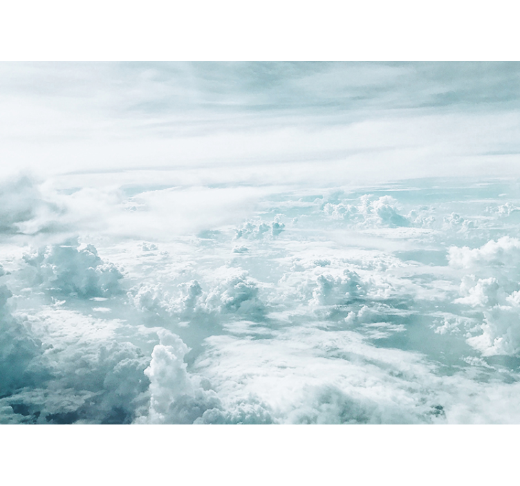 Clouds and ice relaxing Wall Murals - TenStickers