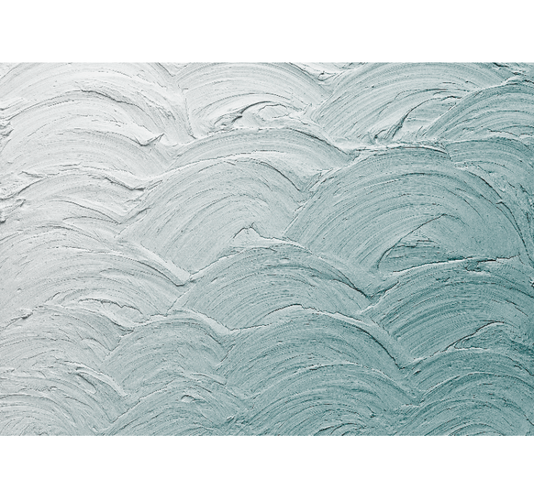 Texture wall mural textured wave pattern - TenStickers