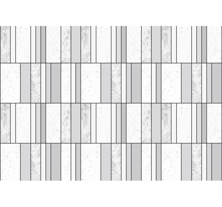 Mármol con líneas negrasMarble with Black Lines Bathroom Murals - TenStickers