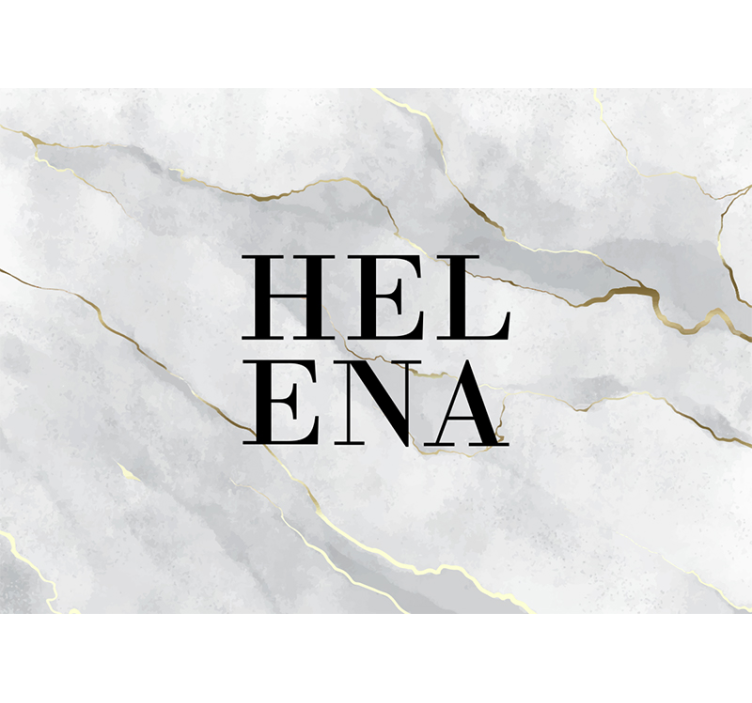 Personalised Marble custom wall mural - TenStickers