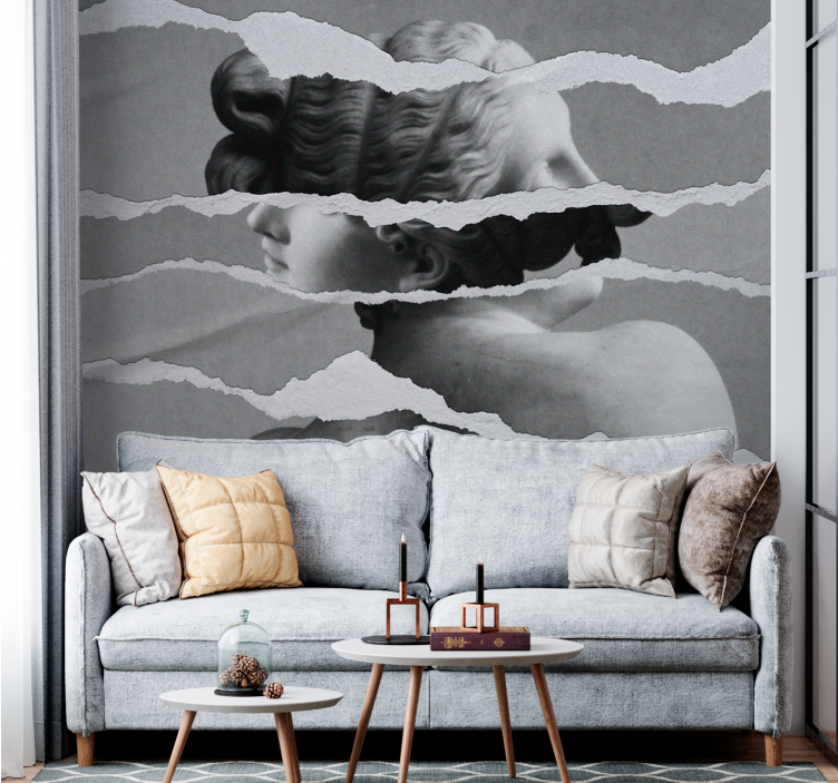 Art wall mural classic sculptural elegance - TenStickers