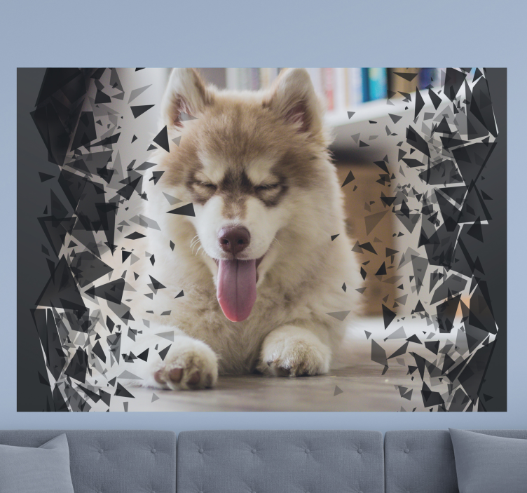 Breackout Portrait animals wall mural - TenStickers