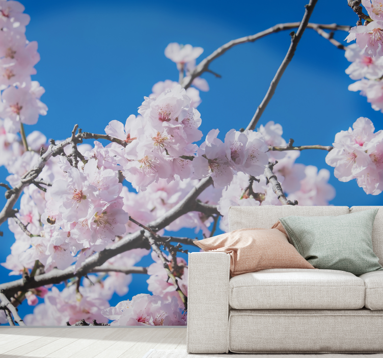 Cherry Tree photo wall mural - TenStickers