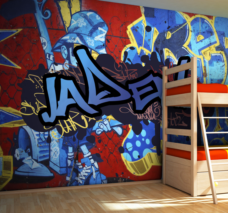 customized name pa urban wall murals - TenStickers