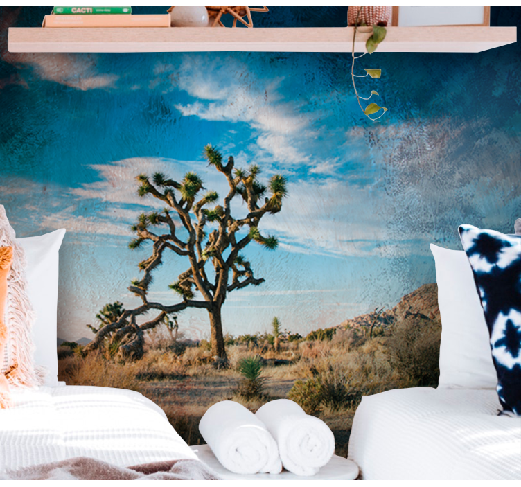 Joshua Tree Landscape wall mural nature - TenStickers