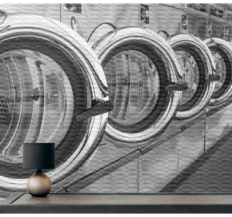 Laundromat graffiti graffiti wall mural - TenStickers