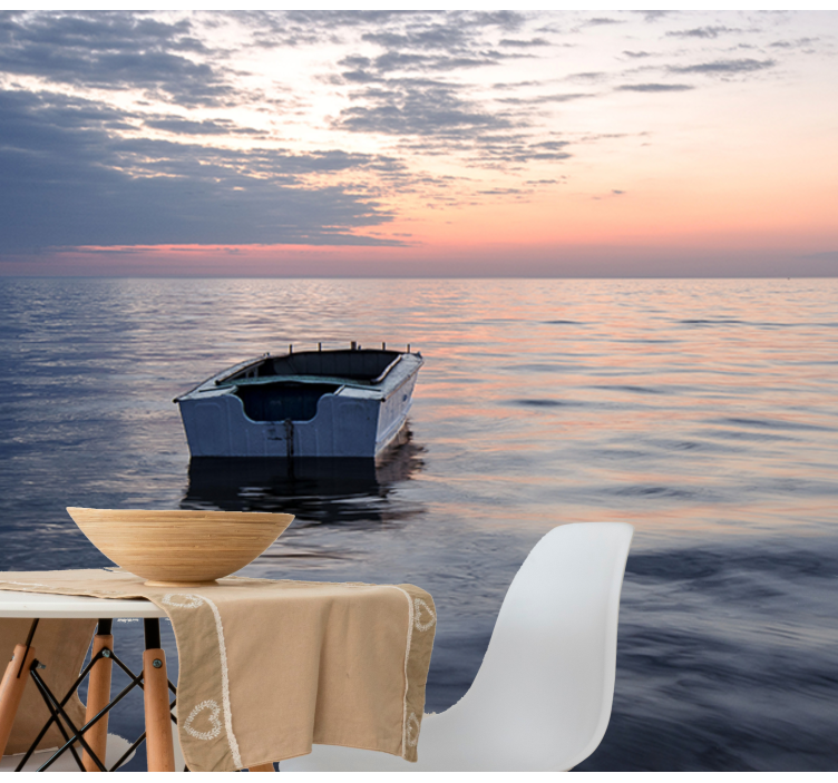 Under the sea wall mural tranquil aquatic scene - TenStickers