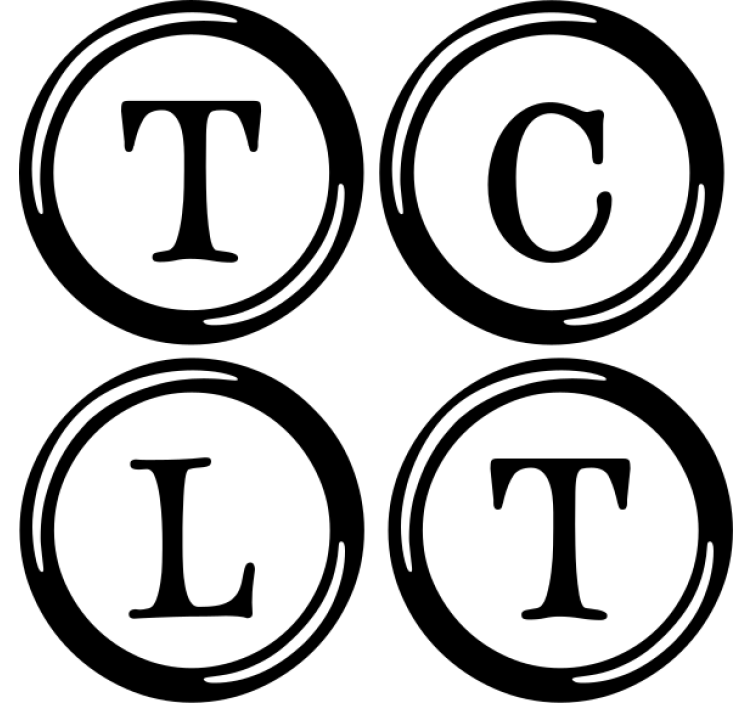 Personalisable coasters with t, c, l monogram - TenStickers