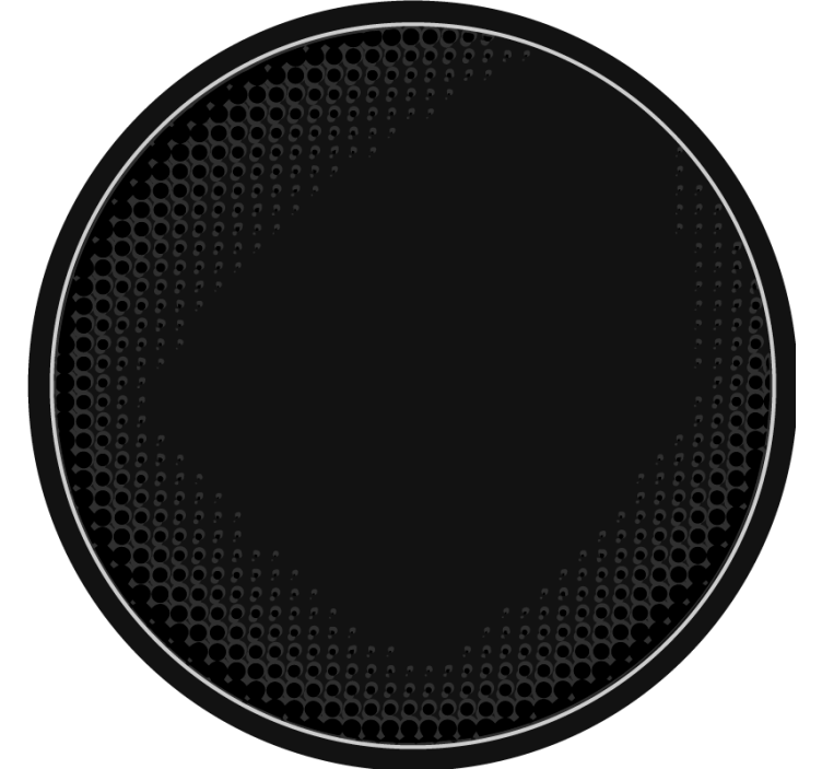 Beer mats with textured circular surface - TenStickers