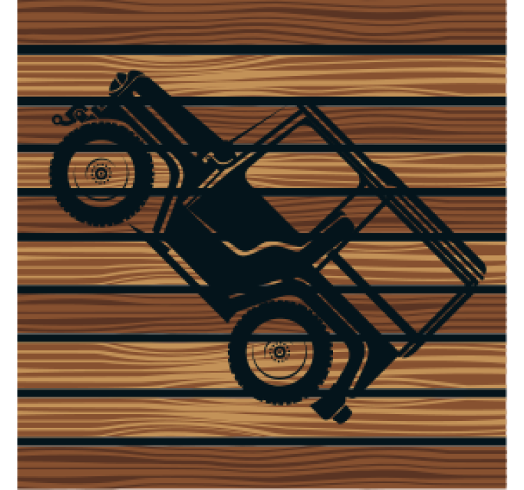 Vintage off-road vehicle coasters - TenStickers