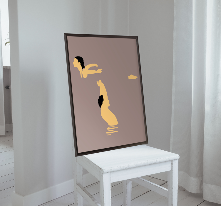 Johnny and Baby poster - TenStickers