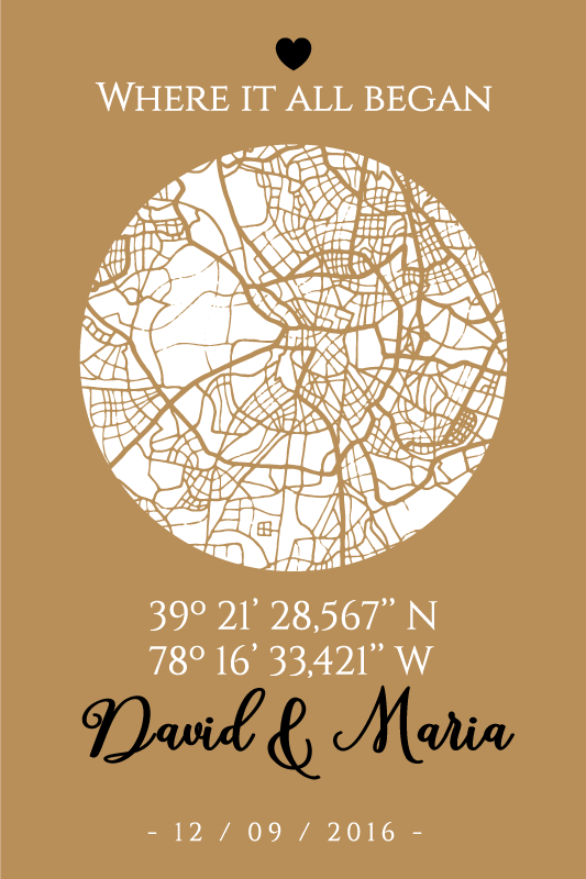 Living room poster the start of it all - TenStickers