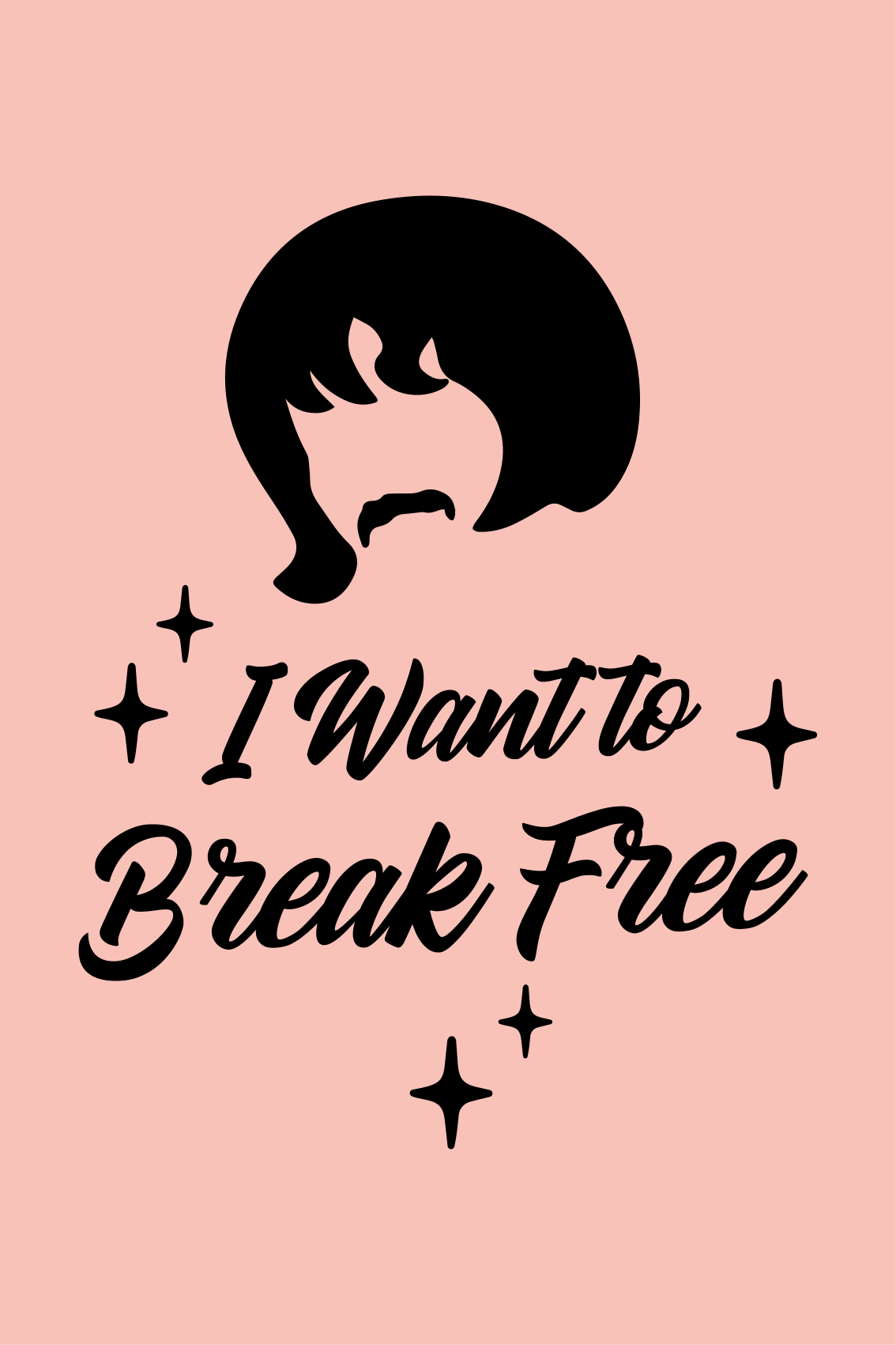 Quote poster of iconic phrase inspiration - TenStickers