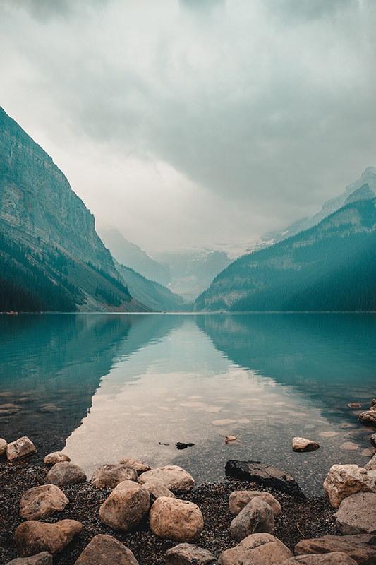 Landscape poster of serene water scenery - TenStickers