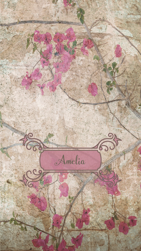 Vintage poster ivy in vintage style - TenStickers