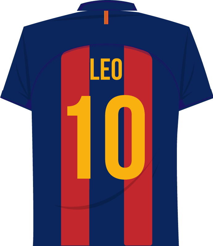 Football poster of messi wall sticker - TenStickers