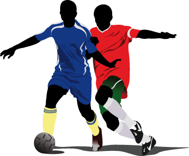 Football poster youth vinyl struggle football players - TenStickers