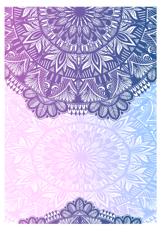 Zen poster mandala art for relaxation and focus - TenStickers