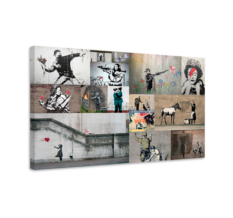 Canvas art multiple styles - TenStickers