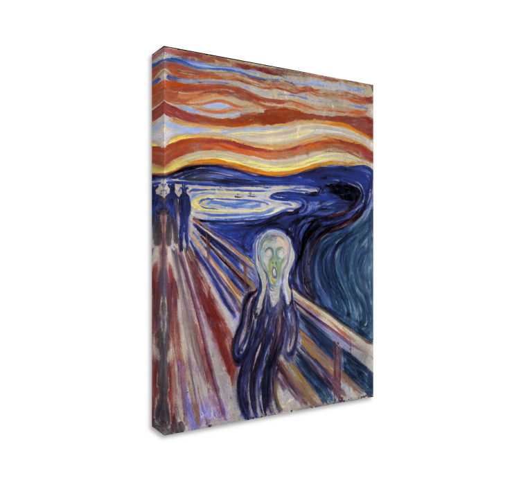 Personas Van Gogh people canvas print - TenStickers