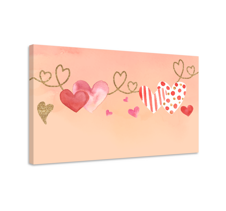 Flowers canvas emotional bonding art - TenStickers