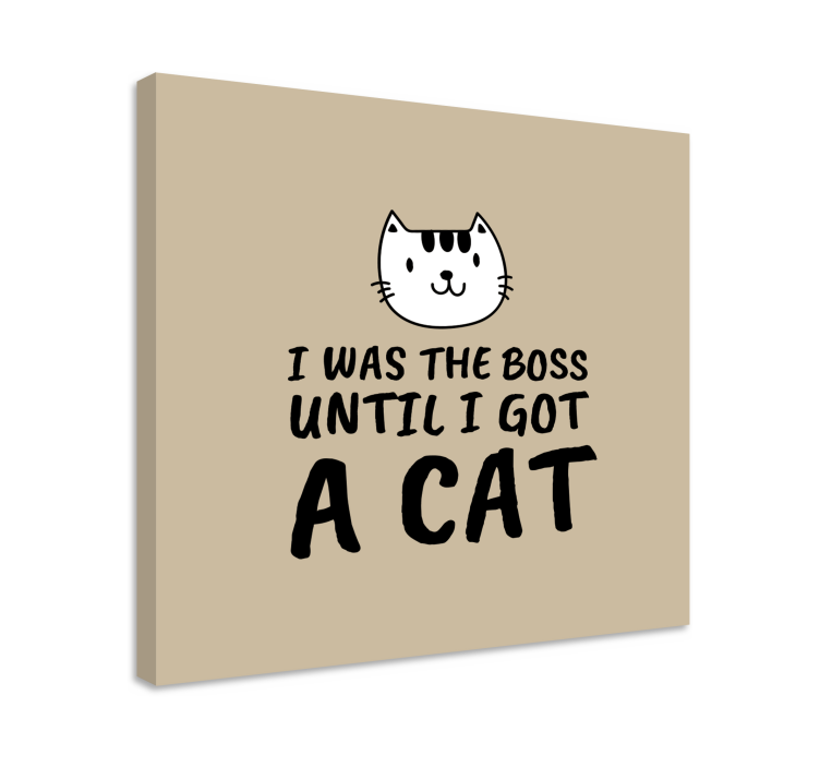 Cat wall art life is better with cats - TenStickers