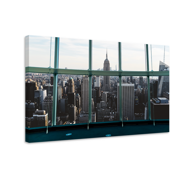 CITYSCAPE WITH EMPIRE STATE City skyline prints - TenStickers