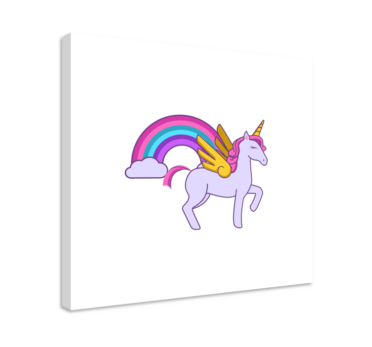 Magical unicorn fantasy unicorn pictures framed - TenStickers